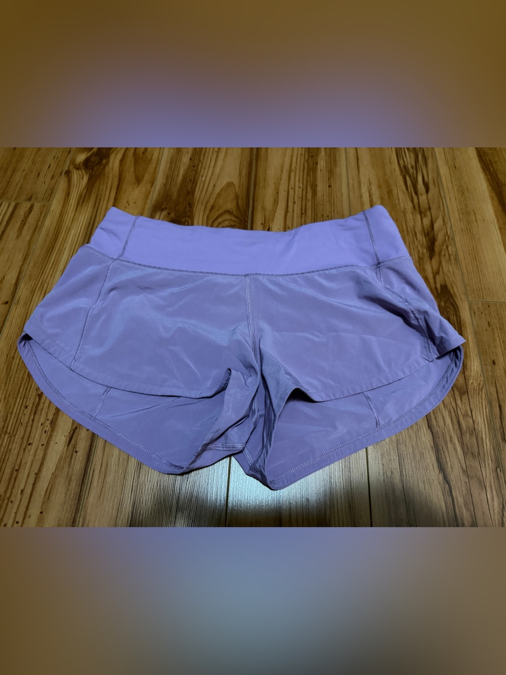lululemon athletica Lavender Performance Running Shorts